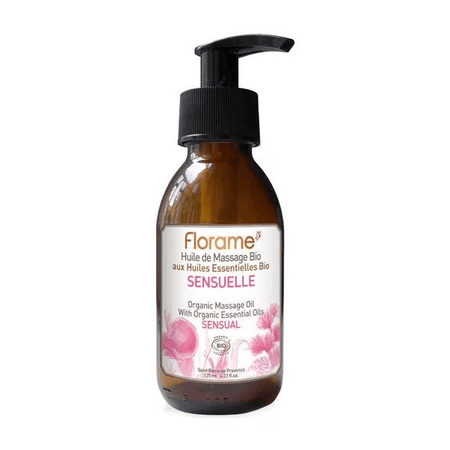Florame Aromathérapie Huile Massage Sensuelle Bio (120 ml)