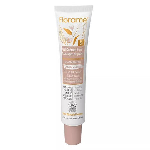 Florame BB Crème 5 en 1 SPF 20 Médium Bio 40ml
