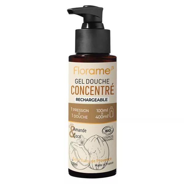 Florame Gel Douche Concentré Amande et Coco Bio 100ml