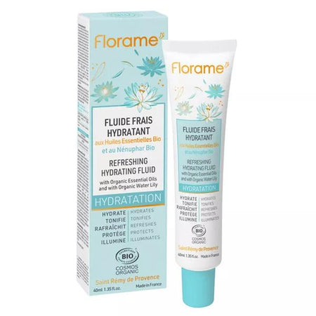 Florame Hydratation Fluide Frais Hydratant Bio (40 ml)