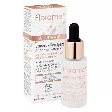 Florame Visage Concentré Repulpant Acide Bio (30 ml)