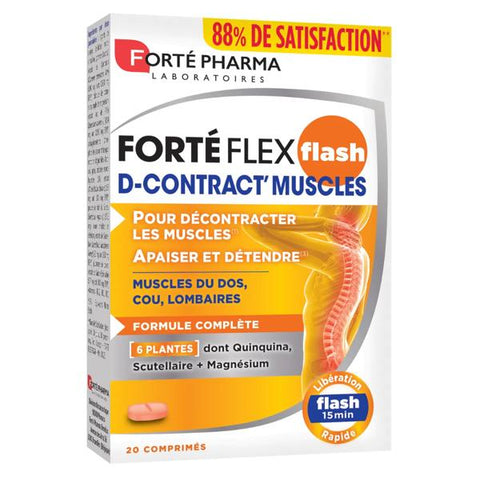Forté Pharma Forté Flex Flash D-Contract' Muscles Magnesium - 20 tablets