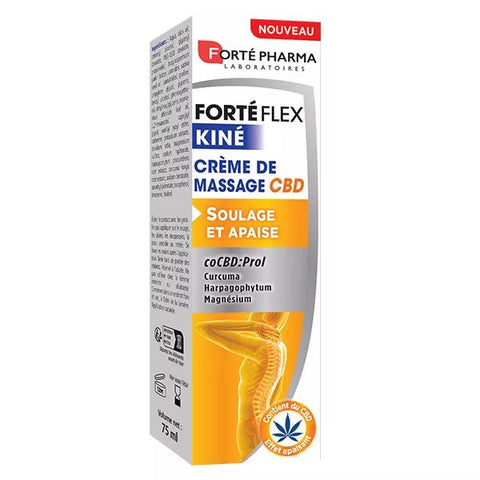 Forté Pharma Forté Flex Kine CBD Turmeric and Magnesium Massage Cream 75 ml