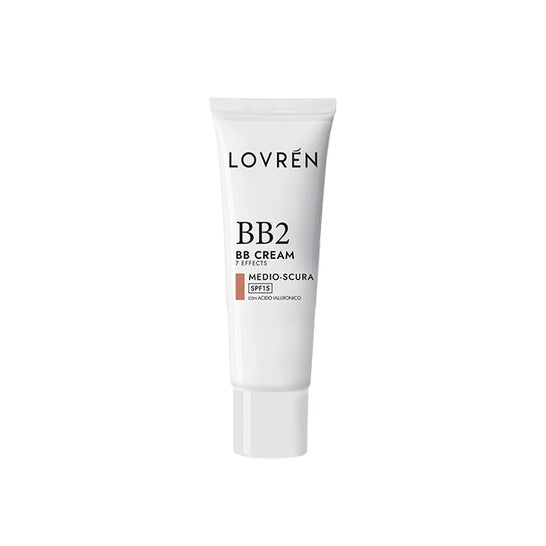 Lovren BB2 Crème 7 Effects SPF15 Moyenne Foncée (25 ml)