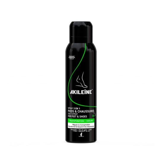 Akileïne Déodorant 3 En 1 Pieds Spray 150ml
