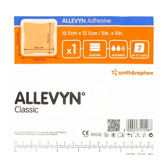 Allevyn Classic Pansement adhésif en mousse (12,5x12,5 cm, 10 pièces)