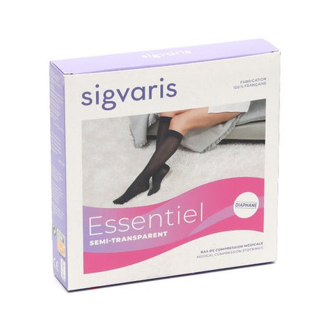 Sigvaris B/Sigv2 Ess Sem/Tr Af Noir S L