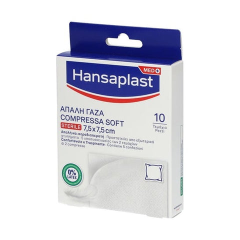 Hansaplast Compresse Soft Stérile (10 pièces)