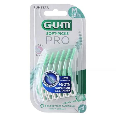 GUM® SOFT-PICKS® Medium interdental brushes (30 pieces)