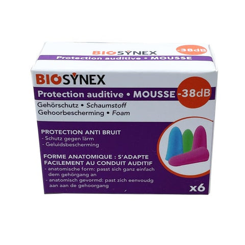 Biosynex Protecteur Auditif Mousse 3 Paires