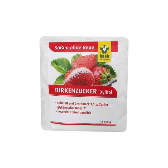 Raab Vitalfood sucre de bouleau en sachet (750 g)