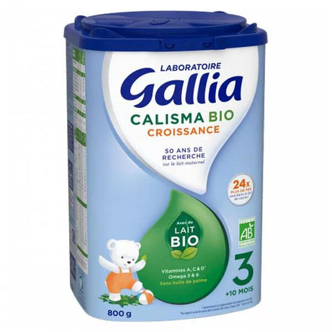 Gallia Calisma Organic Growing-Up Milk 3rd Age 800g