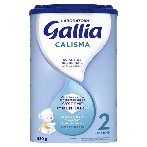 Gallia Calisma Lait 2ème Âge 830g