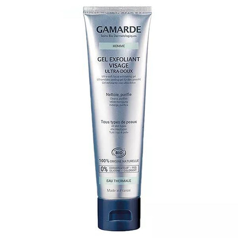 Gamarde Men Ultra-Gentle Organic Face Exfoliating Gel 100ml