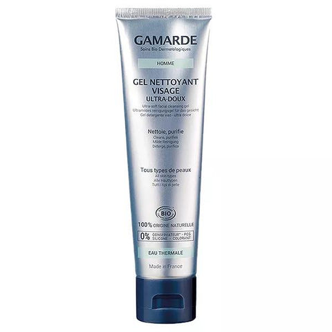Gamarde Homme Gel Nettoyant Visage Ultra-Doux Bio 100ml