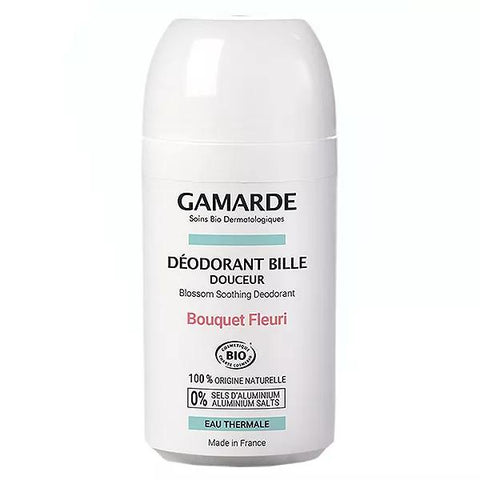 Gamarde Gentle Hygiene Roll-On Deodorant Floral Bouquet Organic 50ml