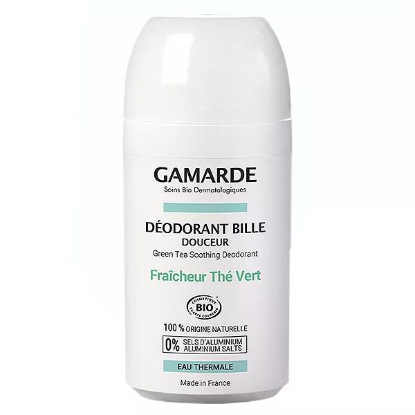 Gamarde Hygiène Douceur Déodorant Bille Thé Vert Bio 50ml