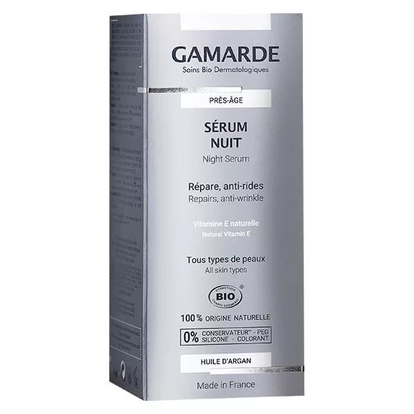 Gamarde Près-Âge Sérum Nuit Bio (30 ml)