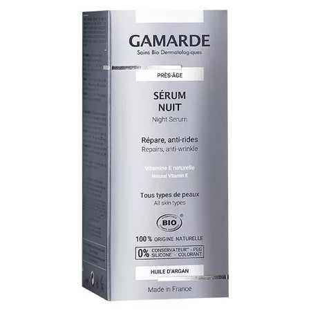 Gamarde Près-Âge Sérum Nuit Bio (30 ml)