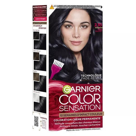 Garnier Color Sensation Coloration Permanente 2.10 Noir Bleuté