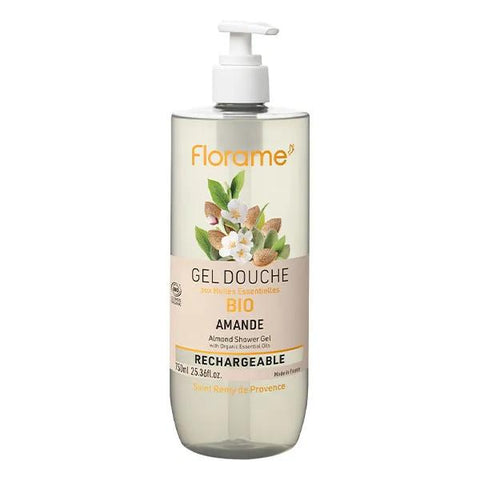 Florame Organic Almond Shower Gel Refillable 750 ml