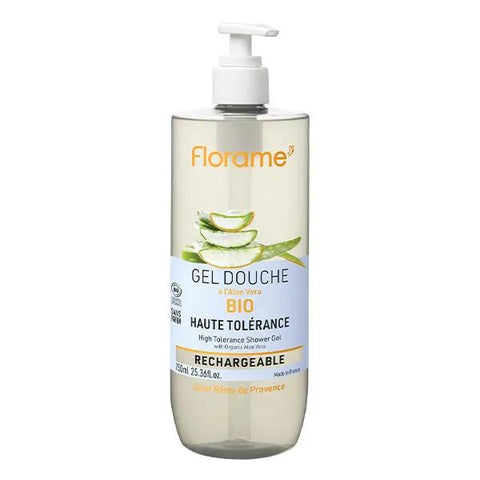 Florame Organic Aloe Vera High Tolerance Shower Gel (750 ml)