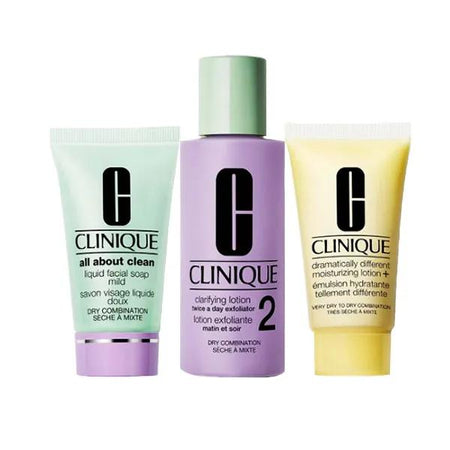 Clinique Kit Peau Saine Basic 3 Temps™ Peaux sèches à mixtes