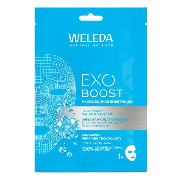 Weleda Exo Boost Hydrobounce masque en tissu acide hyaluronique (20 ml)