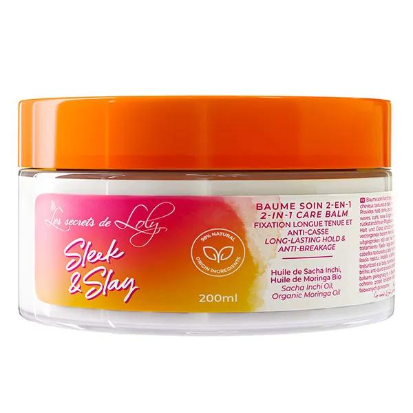 Les Secrets de Loly Sleek & Slay baume soin 2 en 1 fixation longue tenue et anti-casse (200 ml)