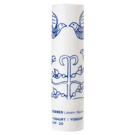 Korres Baume lèvres Yaourt Incolore SPF 20, 4,5g