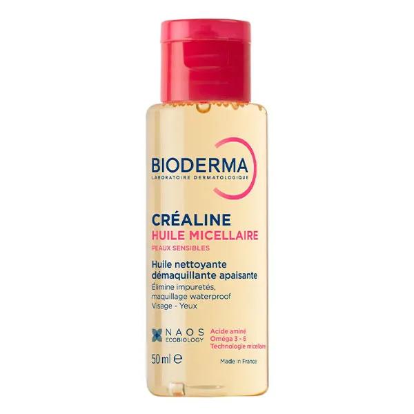 Bioderma Créaline Huile Micellaire nettoyante démaquillante waterproof 50ml