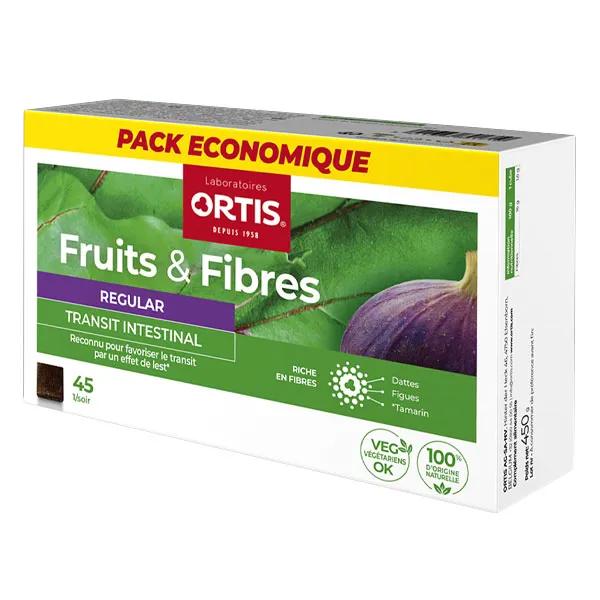 Ortis Transit Intestinal Fruits & Fibres Regular Pack Eco 45 cubes