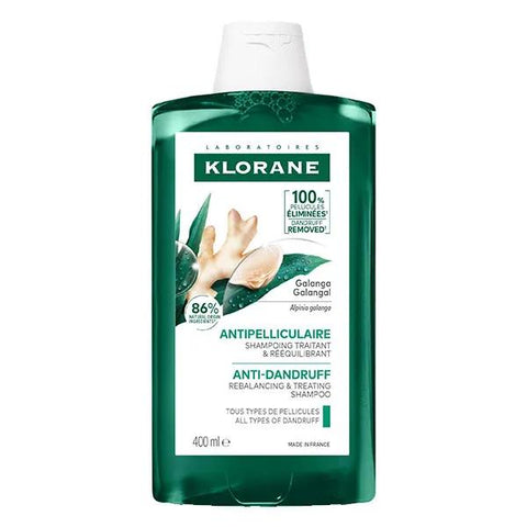 Klorane Galanga Antipelliculaire Shampoing Traitant et Rééquilibrant - 400ml