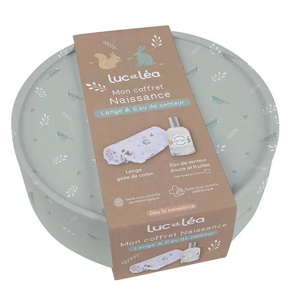 Luc et Léa Coffret lange + Eau de senteur 50ml