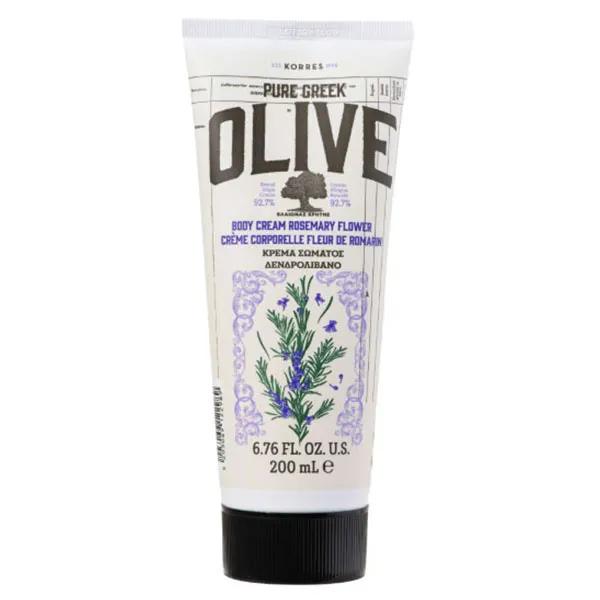 Korres Pure Greek Olive Lait corps Fleur de Romarin (200 ml)