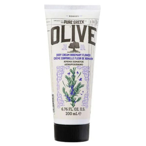 Korres Pure Greek Olive Lait corps Fleur de Romarin (200 ml)