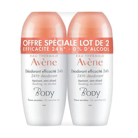 Avène Body Deodorant 2x50 ml