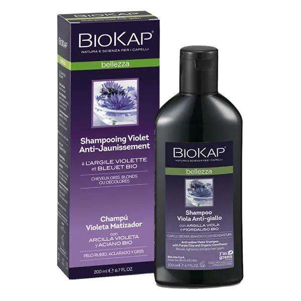 BioKap Bellezza shampoing violet anti-jaunissement (200 ml)