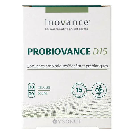 Inovance Probiovance D15 Probiotiques 30 gélules