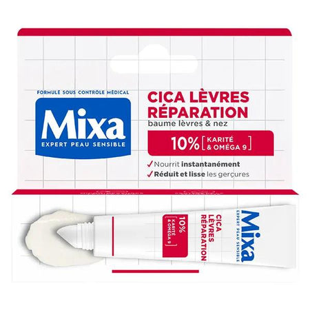 Mixa Baume à Lèvres Cica Réparation 10ml