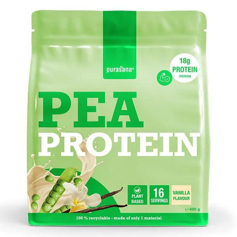 Purasana Vegan protéine de pois vanille 400 g BIO