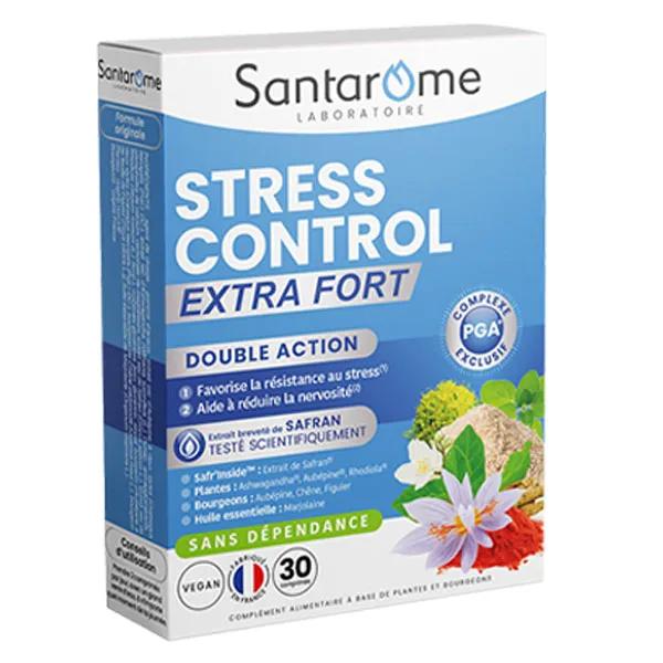 Santarome Bio - Stress Control Bio - Déstresse - Safran - 30 gélules