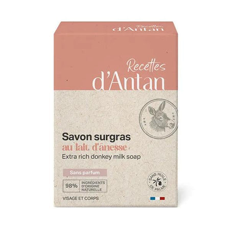Recettes d'Antan Savon surgras au lait d'ânesse (100 g)