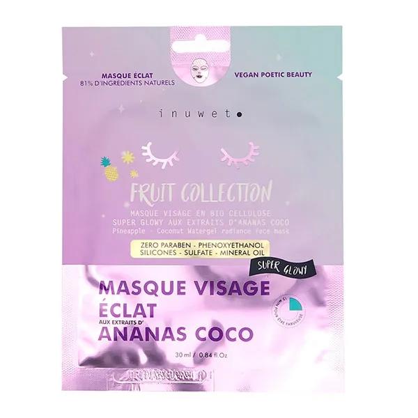 Inuwet Masque Bio Cellulose Fruit Collection Eclat Ananas Radiance (30 ml)