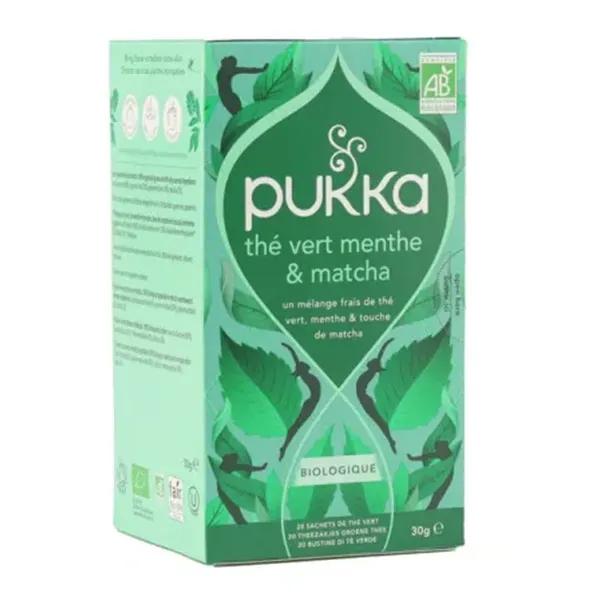 Pukka Thé Vert Bio Menthe et Matcha (20 sachets)