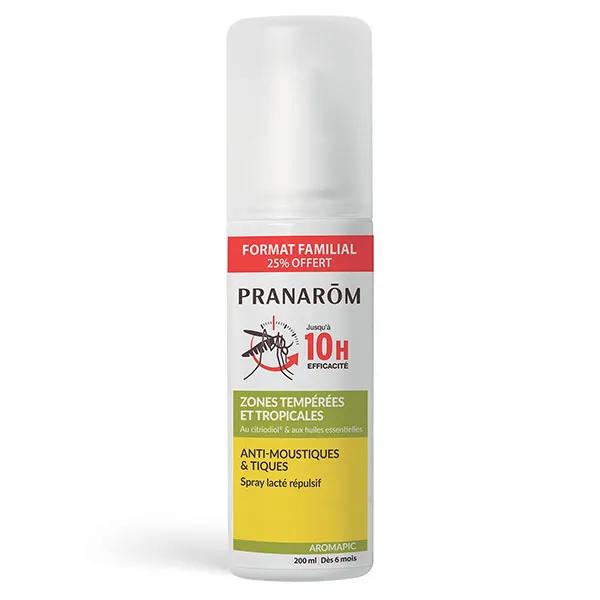 Pranarôm Aromapic Spray Lacté Anti-Moustiques (200 ml)