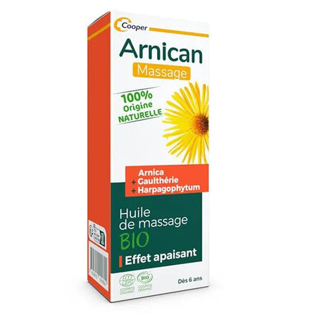 Arnican Huile de massage bio 100% origine naturelle Fabriquée en France 100ml