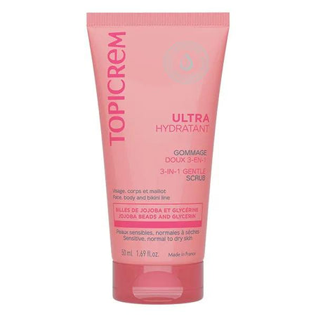 Topicrem Gommage doux ultra-hydratant 3 en 1 - 200ml