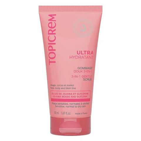 Topicrem Gommage doux ultra-hydratant 3 en 1 - 200ml