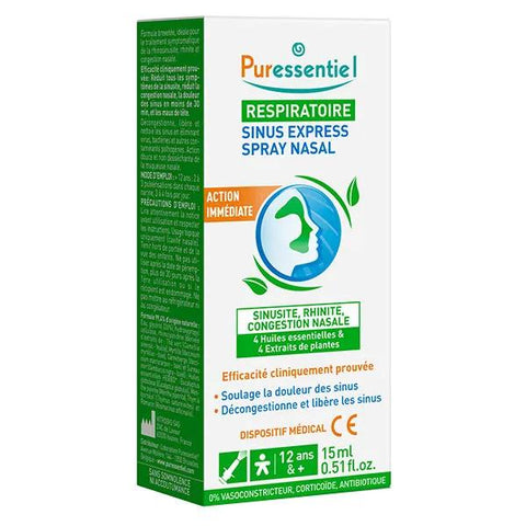 Puressentiel Sinus Express Nasal Spray 15 ml